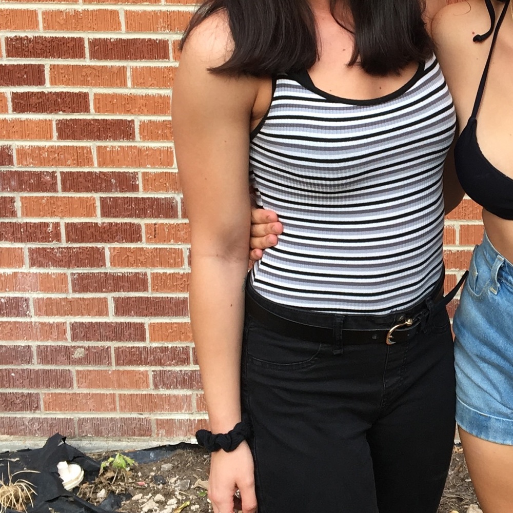 Black and White Body Suit